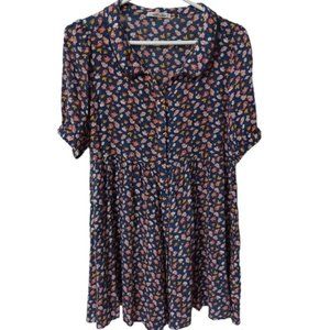 𝅺Nice Claup Japanese brand floral dress